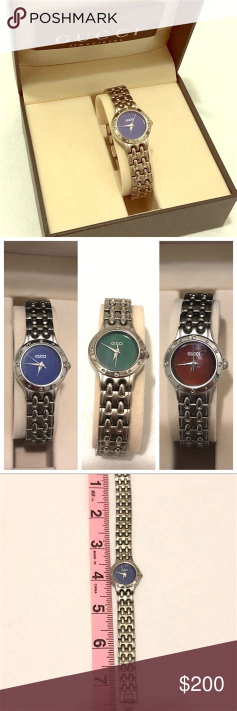 vintage gucci watch color change